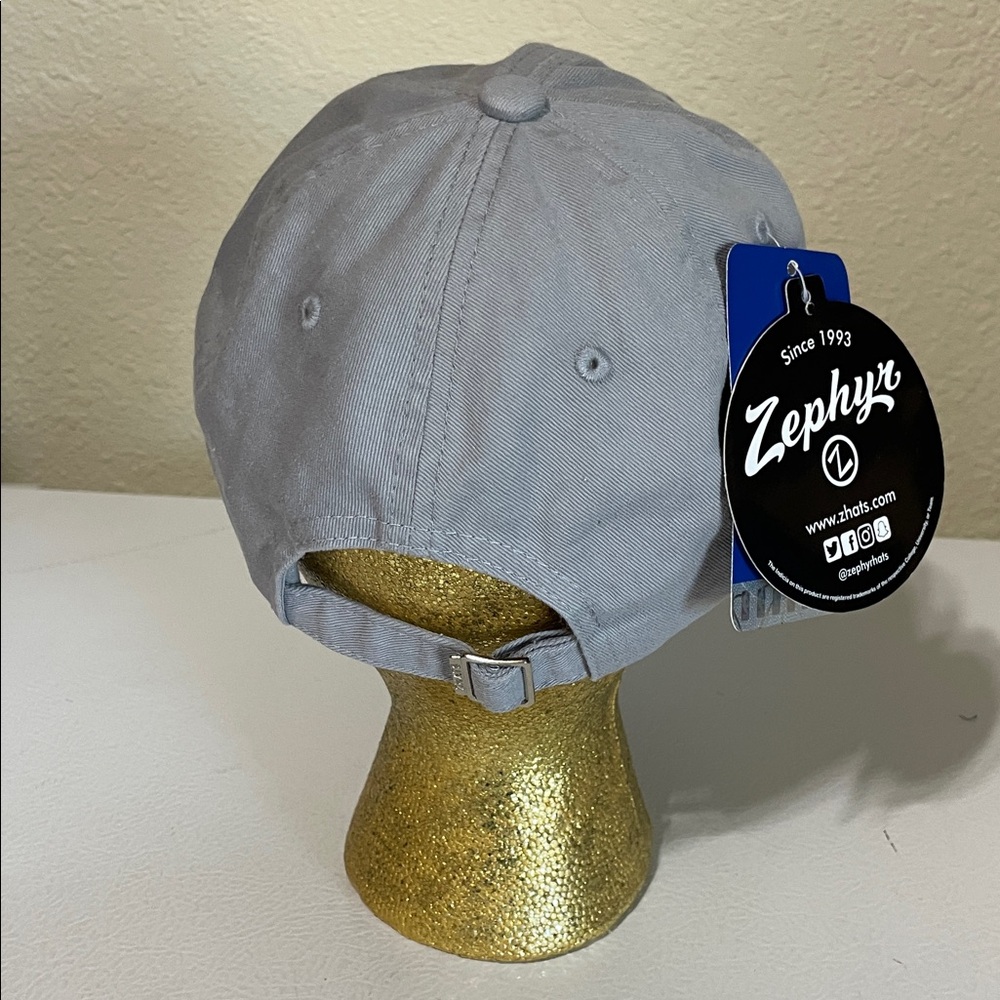 Zephyr Women's Gray Spurs NBA Basketball Cap. NWT. One Size. - Picture 6 of 11